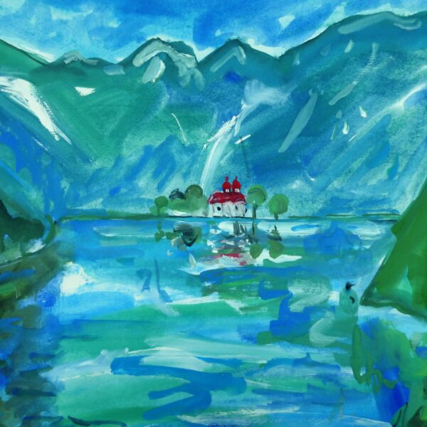 Am Königssee 25x35 cm