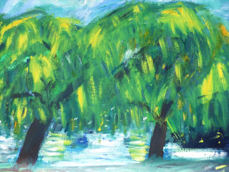 Am Weiher 36x40 cm