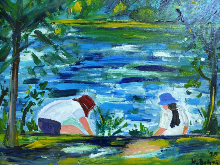 Am Weiher I 40x50 cm