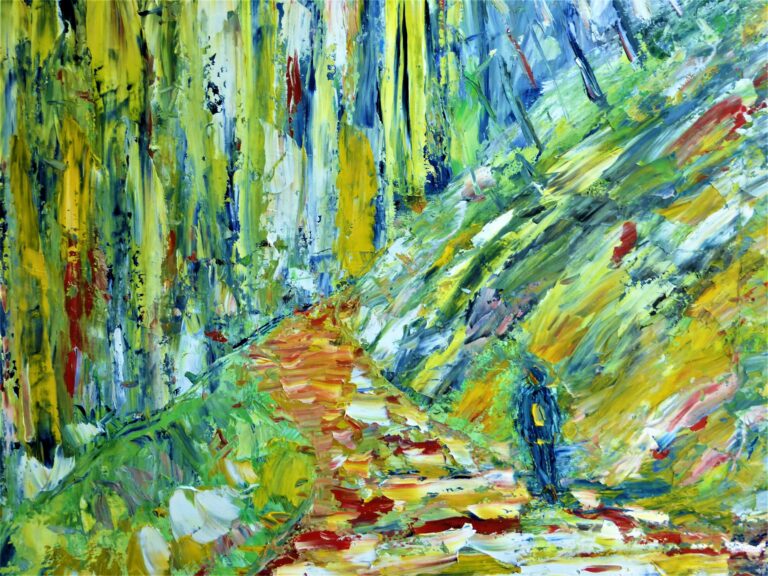 Herbstweg 61x75 cm