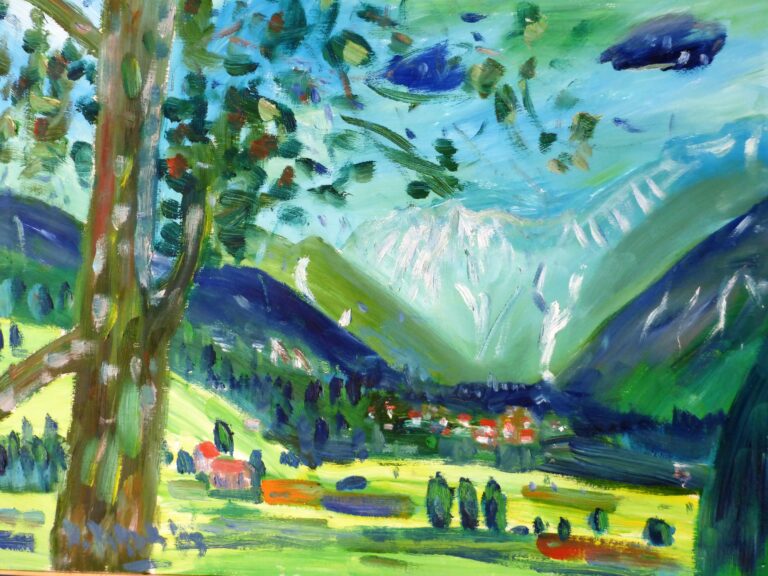 Sommer im Allgäu 50x65 cm