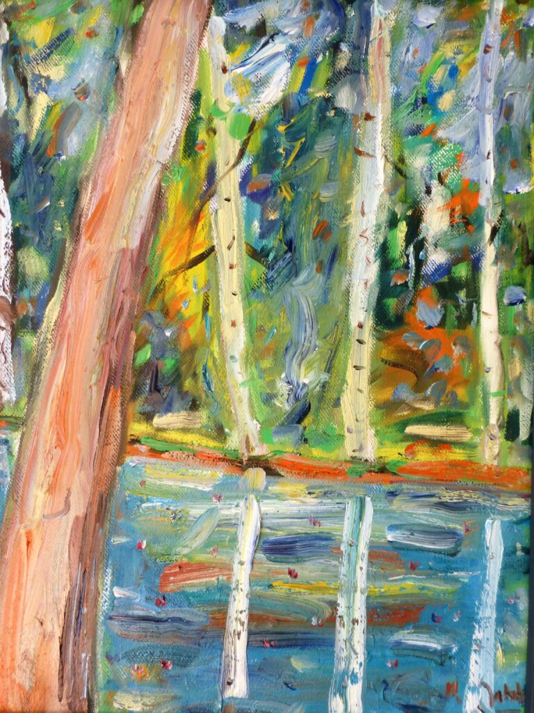 Waldsee 65x50 cm