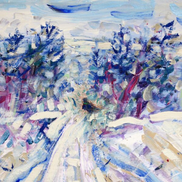 Winter im Taunus 47x53 cm